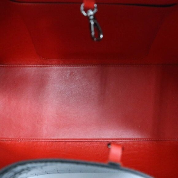 Christian Louboutin Calfskin Crocodile Embossed Spikes Large Cabarock Bag- Green - Picture 12 of 15